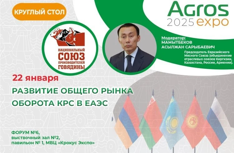 Развитие общего рынка оборота КРС в странах ЕАЭС Развитие общего рынка оборота КРС в странах ЕАЭС