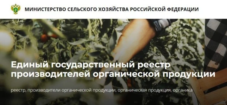 В Едином государственном реестре производителей органической продукции 191 организация В Едином государственном реестре производителей органической продукции 191 организация