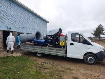 Дезустановка помогает ветслужбе Вологодчины