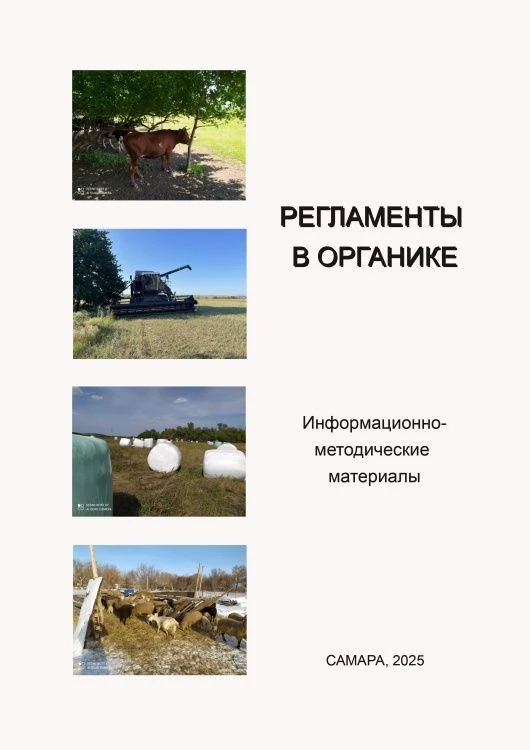 Авторские методические рекомендации «Регламенты в органике», 2025 год