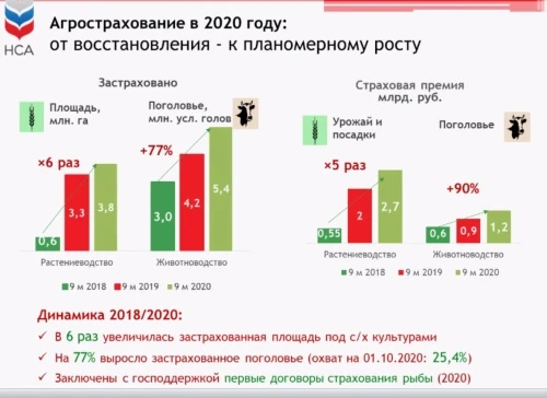 Агрострахование в СЗФО
