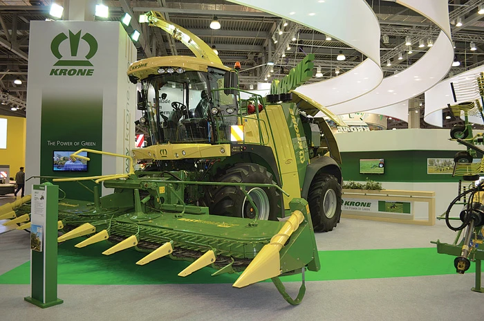 KRONE BIG X 700 на выставке АГРОСАЛОН-2016