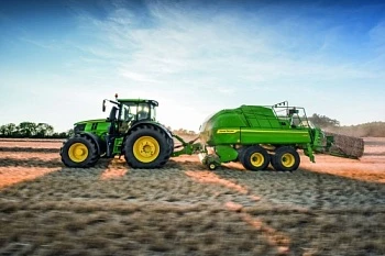Компания John Deere представляет новые большие тюковые пресс-подборщики