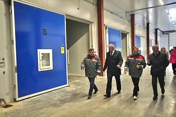 Открыта первая очередь крупнейшего в ЦФО плодохранилища