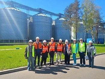Специалисты из Алжира ознакомились с процессом отгрузки зерна на экспорт