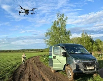 Дроны против борщевика