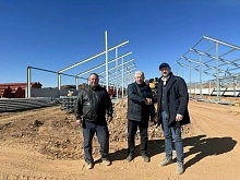 Ведется строительство животноводческого комплекса на 2222 головы