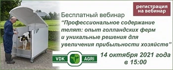 Присоединяйтесь к бесплатному вебинару по содержанию телят