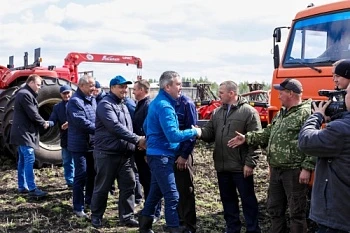 Бугульминский район в 2019 году увеличил посевные площади до 55,3 тыс. га