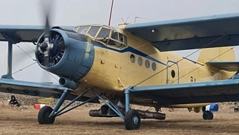 В Татарстане обрабатывают поля с самолета