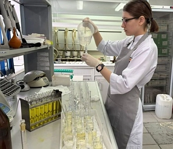 Специалисты исследуют конкурсные образцы меда