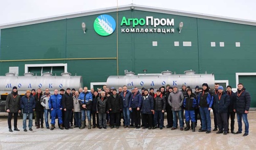 Делегация компании DeLaval посетила предприятия ГК «Агропромкомплектация» в Тверской области