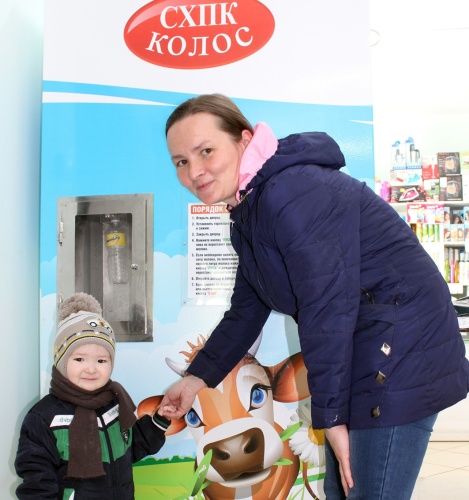 В Удмуртии заработал первый молочный автомат