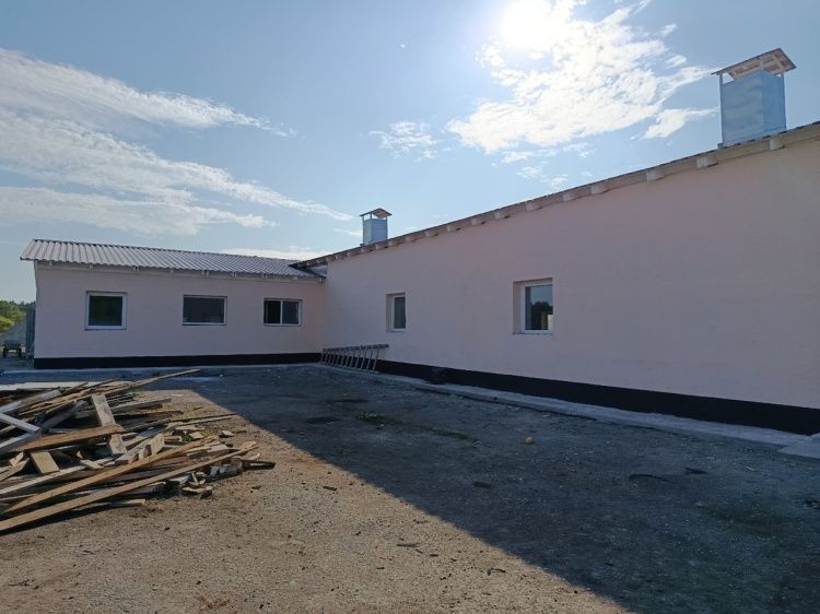 Здание овчарни будет готово к концу лета
