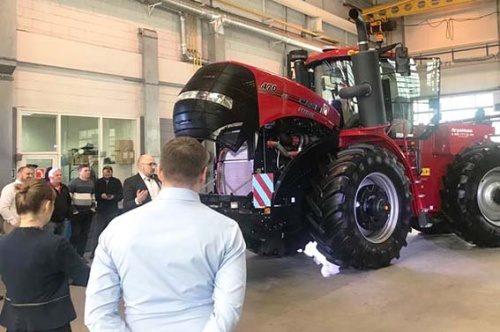 Российский дебют трактора Case IH Steiger 470 AFS Connect