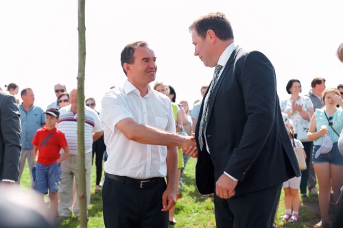 CLAAS: губернатор и краснодарцы поздравили завод клаас с 15-летием
