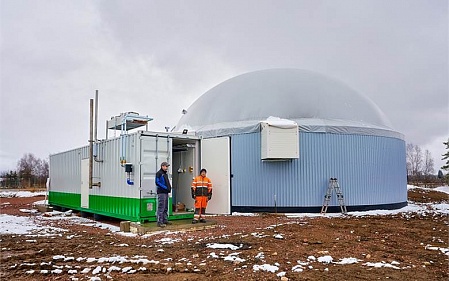 Ферма откроет АГЗС на биогазе