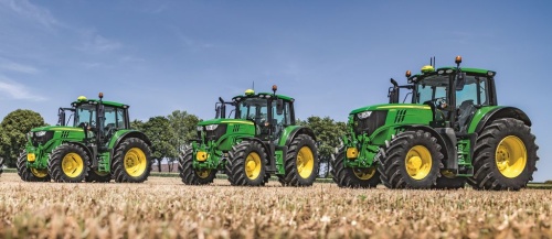 John Deere представляет новую серию тракторов