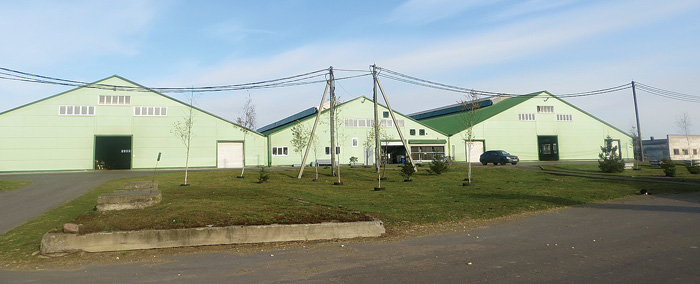 Молочный комплекс был открыт в 2009 году