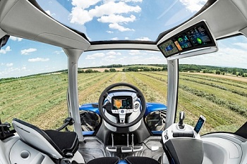 New Holland Agriculture представляет концепт трактора, работающего на метане