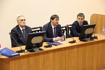 Виталий Волощенко представил исполняющего обязанности ректора Санкт-Петербургского аграрного университета