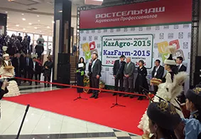 Выставки "KazAgro 2015" и "KazFarm 2015"в Астане, Казахстан
